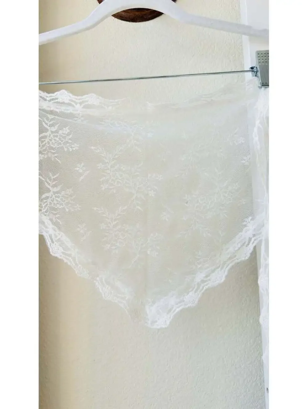 Floral Lace Triangle Hair Scarf Bandana [COPY]